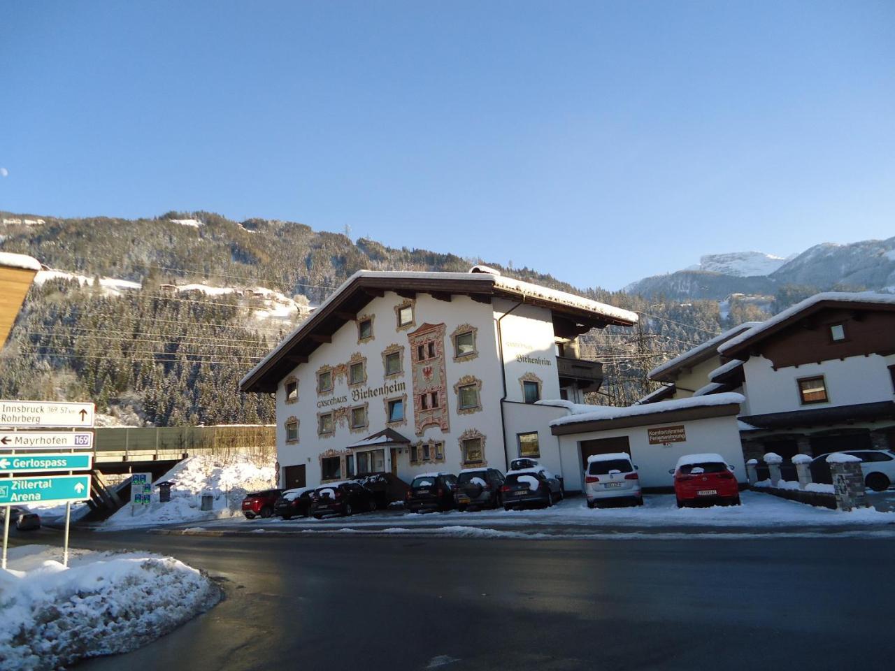 Gaestehaus Birkenheim Zell am Ziller Exterior foto
